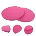 BESPORTBLE 2pcs Thick Round Eco TPE Yoga Support Pad Non- Fitness Knee Cushion for Elbows Wrists and Shoulders Lightweight and Portable for Yoga Practice and Exercise