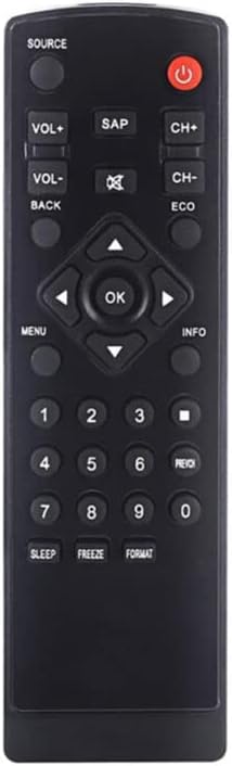 Replacement Remote Control Work for TV/Audio/Projector NH000UD NH001UD for Sylvania for Emerson LC220SL1 LC220SL1 LC190SL1 LC320SL1