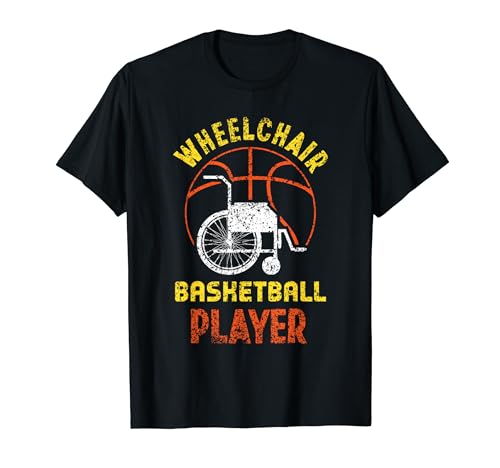 Jugador De Baloncesto En Silla De Ruedas Sillas De Ruedas Camiseta