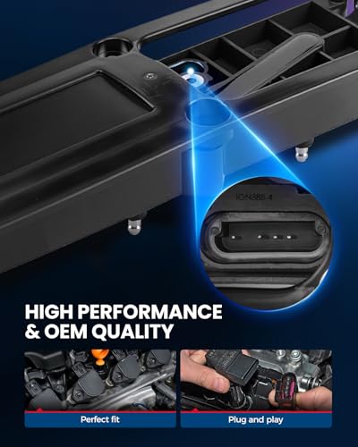 Image of KAX Ignition Coil & 4 Spark Plugs Set for Chevry Cobalt, Cavalier, Ion