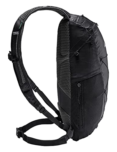 VAUDE Uphill 8 - Fahrrad-Rucksack mit 8 Liter Volumen - mit luftdurchlässigem Tragesystem, Schwarz