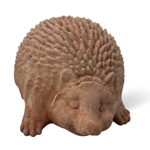 Toocook Handgefertigte Tiere aus Terrakotta – Gartenmöbel – Dekoration für Haus – wetterfest (Igel)