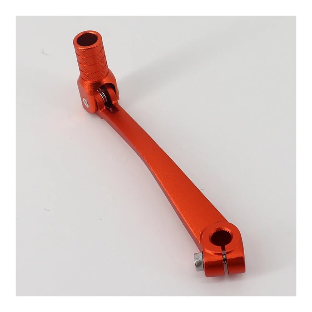 Teknui Orange Motorcycle Gear Lever Motorcycle Folding Gear Shift Lever For Kayo Bosuer 110/125/140/150/160/250Cc Dirt Bike Pit Bikes Gear Lever