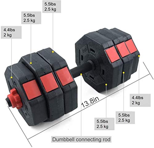 image for Soges Adjustable Dumbbells pair, Iron sand mixture Octagonal designed,