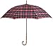 Produktbild GSAGJsf Retro britischer Lattice Regenschirm, Retractable Regenschirm for Regen und Regen, beweglichen Bambusgriff, Geeignet for Haushalt und Gewerbe Reisen