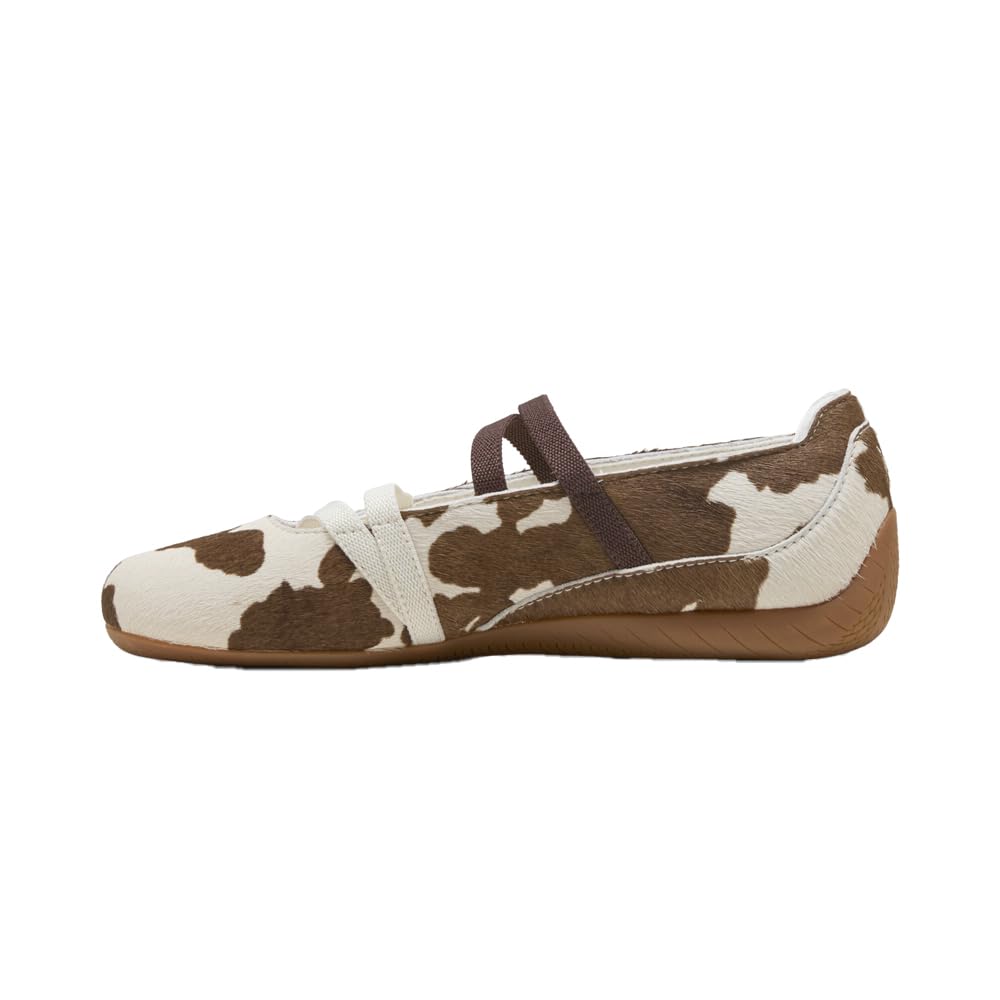 PUMA Womens Speedcat Ballet Cow Slip On Sneakers Shoes Casual - Brown