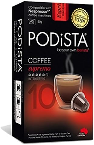 Nespresso Compatible Coffee Pods 6 Pack (60 pods) (Supremo)