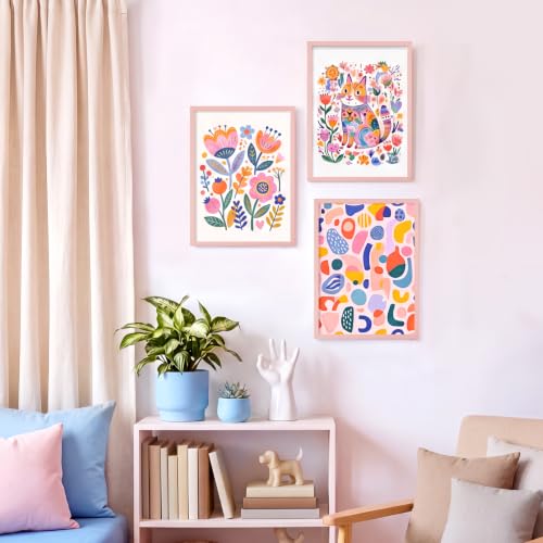 Image of LaVie Home 12x16 Picture Frame for Wall Display, 12x16 Pink Picture Frame with HD Plexiglas, 12 x 16 Poster Frame 1 Pack, Display Frame for Vertical or Horizontal, Classic Collection