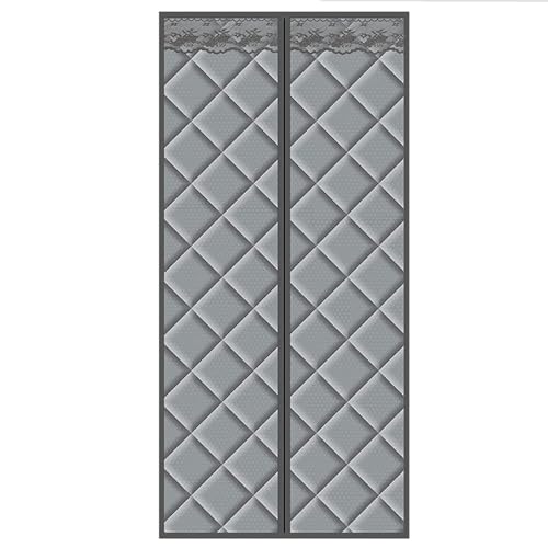 Rideau de porte thermique coupe-vent isolant pour climatisation - 2