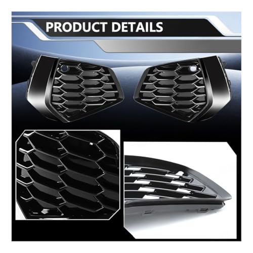 Calandre de phare antibrouillard pour remplacer grille A3 Sline - 3