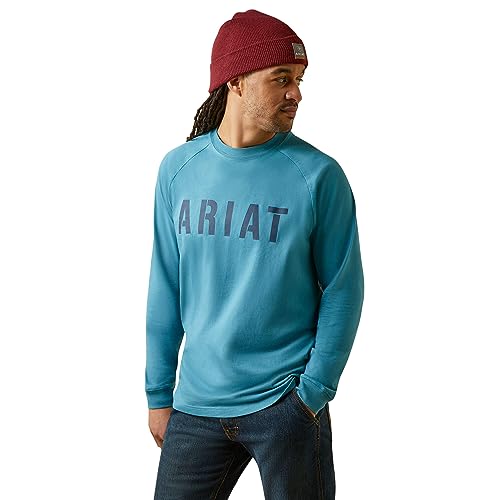 Image of ARIAT Men's Rebar Cotton Strong Block
