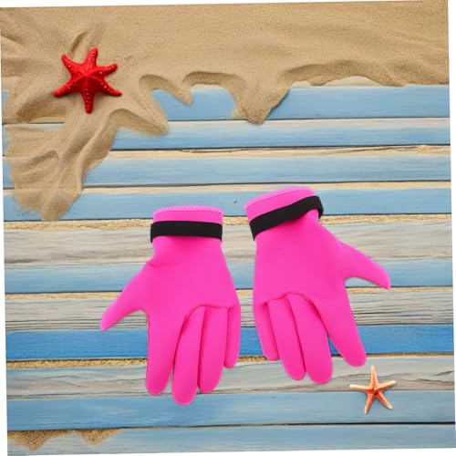 Guantes de buceo para mantener manos calientes en snorkel y pesca submarina 5