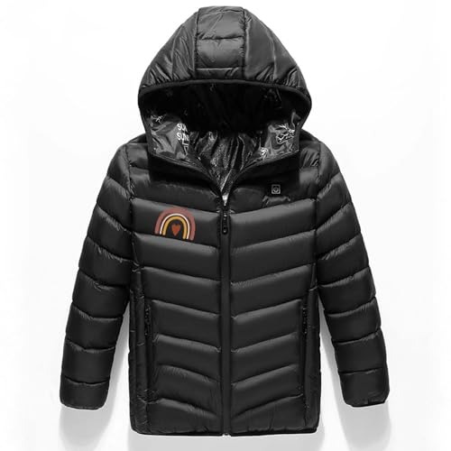 Heated Jacket for Kids Hoodie Jackets Boys Girls USB Electric Heated Coat 3 Adjustable Temperature Heating Body Warmer4