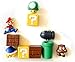 Adesivo magnetico per frigorifero, super Mario, decorazione 3D