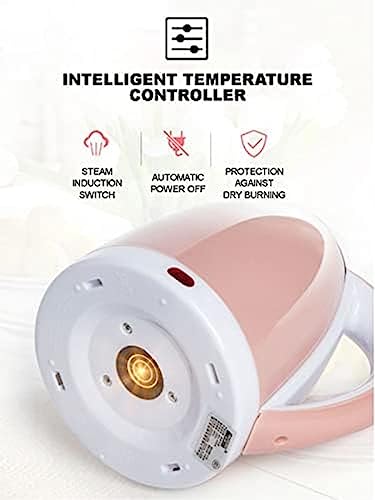 El hervidor eléctrico rápido 2L 1500W hierve el Agua rápidamente Apagado automático con Cable portátil para el Ahorro de energía de los Viajes de la Oficina en casa