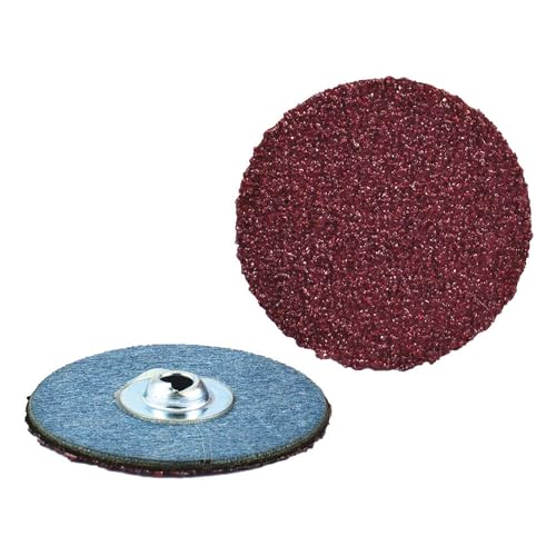 Quick Change Disc, 50 Grit, Brown, PK100