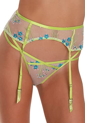 Poppy Thong OW Intimates vert taille S en coupe haute couture pour femmes