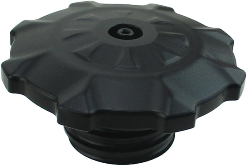 Billet Aluminum Gas Cap Cover For Honda CRF110 CRF125 EFI 2019-2023 (Black)