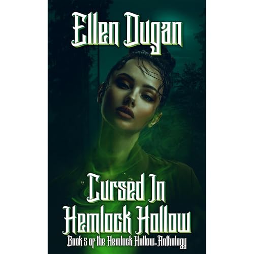 Cursed In Hemlock Hollow Audiolibro Por Ellen Dugan arte de portada