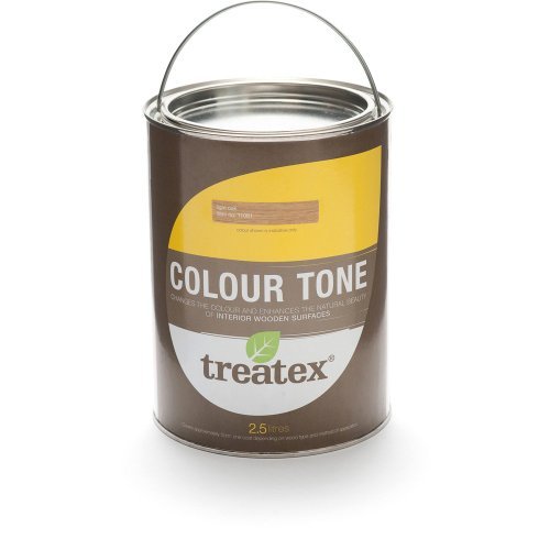 Treatex Hardwax Oil Colour Tone 11081 - Light Oak Tint 2.5ltr by Treatex