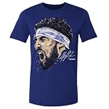 500 LEVEL Klay Thompson Dallas Portrait Dallas Mavericks Shirt (Royal Blue, Medium)