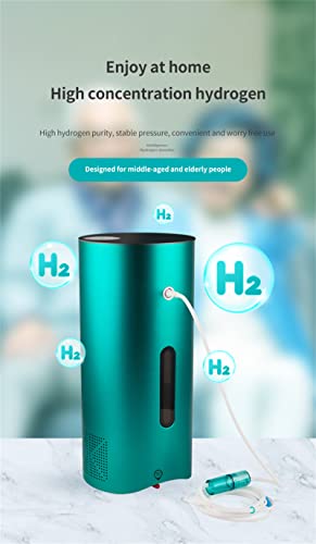 Inhalator wodorowy – jonizator elektrolizy wody o wysokiej czystości, generator wodoru o niskim poziomie hałasu, do użytku domowego, 99,99% czystości