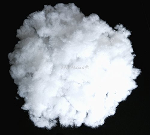 TM Maxx Bastelwatte Füllwatte ÖkoTex TÜV 1000Gramm Grundpreis für 1Kg-(12,88Euro) 1000 g (1 kg) - ca. 50 Liter Cover