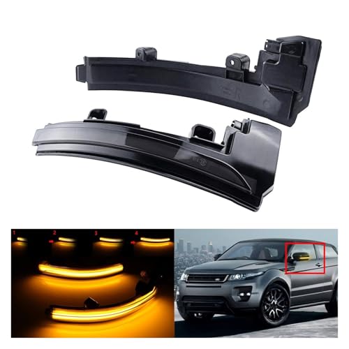 Luces LED dinámicas de retrovisor para solucionar intermitentes opacos en Range Rover 2