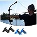 Jorzer Bow Display Rack Wall Mount Storage Holder Recurve Bow Archery Hanger Hook Black Wall-Mounted Rack 1Pair..