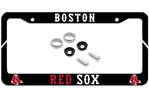 New Brand Aluminum Alloy Boston Red Sox License Plate Frame