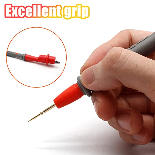 Image of 1000V 20A multimeter Leads, Black and red, Test Wire kit, Voltmeter Wire, Electronic Fixture Tester