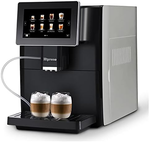 Hipresso Super Automática Expresso Cafetera Expresso - Pantalla táctil TFT  HD de 7\