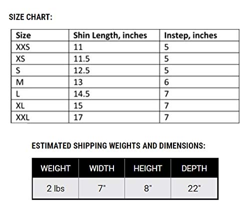 Revgear 859001Bkxl Premier Shin Guards, Black, X-Large #TOP4