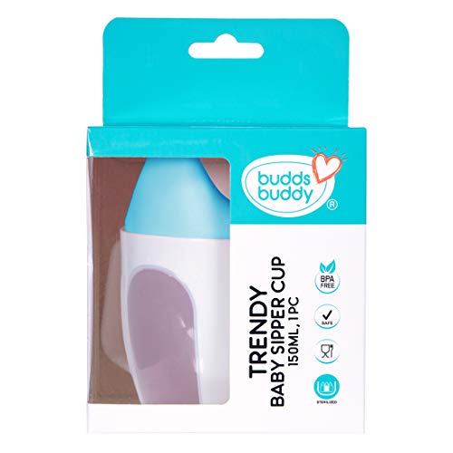 Image of BuddsBuddy Trendy Baby Training Sipper Cup,150ml, BB7216 (Blue)