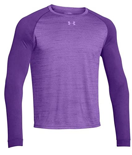T-shirt Locker Under Armour à manches longues anti-transpiration violet S