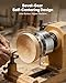 VEVOR 4 Inch Wood Lathe Chuck, 4-Jaw, Self-Centering Wood Turning Chuck Set with 1