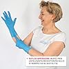 ARNOMED Guanti nitrile monouso blu extra lunghi, Guanti monouso lunghi 30 cm in L, Guanti monouso nitrile extra spessi, 100 pz/scatola, guanti nitrile resistenti usa e getta lunghi S, M, L & XL #2
