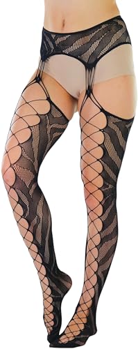 Image of ToBeInStyle Women's Suspender Pantyhose