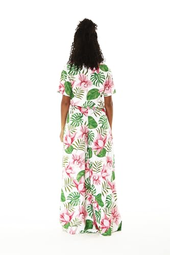 Image of Hawaii Hangover Family Matching Hawaiian Clothes, Lotus & Orchid | Family matching Hawaiian outfits, Lotus & Orchid, lightweight rayon, machine washable, tropical floral print, luaus, cruises