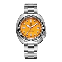 ADDIESDIVE Reloj automático Hombre Relojes de Buceo 200m BGW9 Luminoso NH35A Relojes analógico Hombre con Pulsera de Acero Inoxidable AD2081