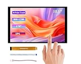 UeeKKoo 10.1inch DSI LCD, 10-Point Capacitive Touch Screen Compatible with Raspberry Pi 5/4B/3B+/3A+/CM5/CM4/CM3+/CM3/RK3506/RK3576/ESP32-P4, 800x1280 IPS Display Panel, DSI Interface