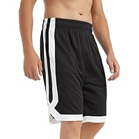 TopTie Pantalones Cortos Baloncesto Hombre Gym Pantalones