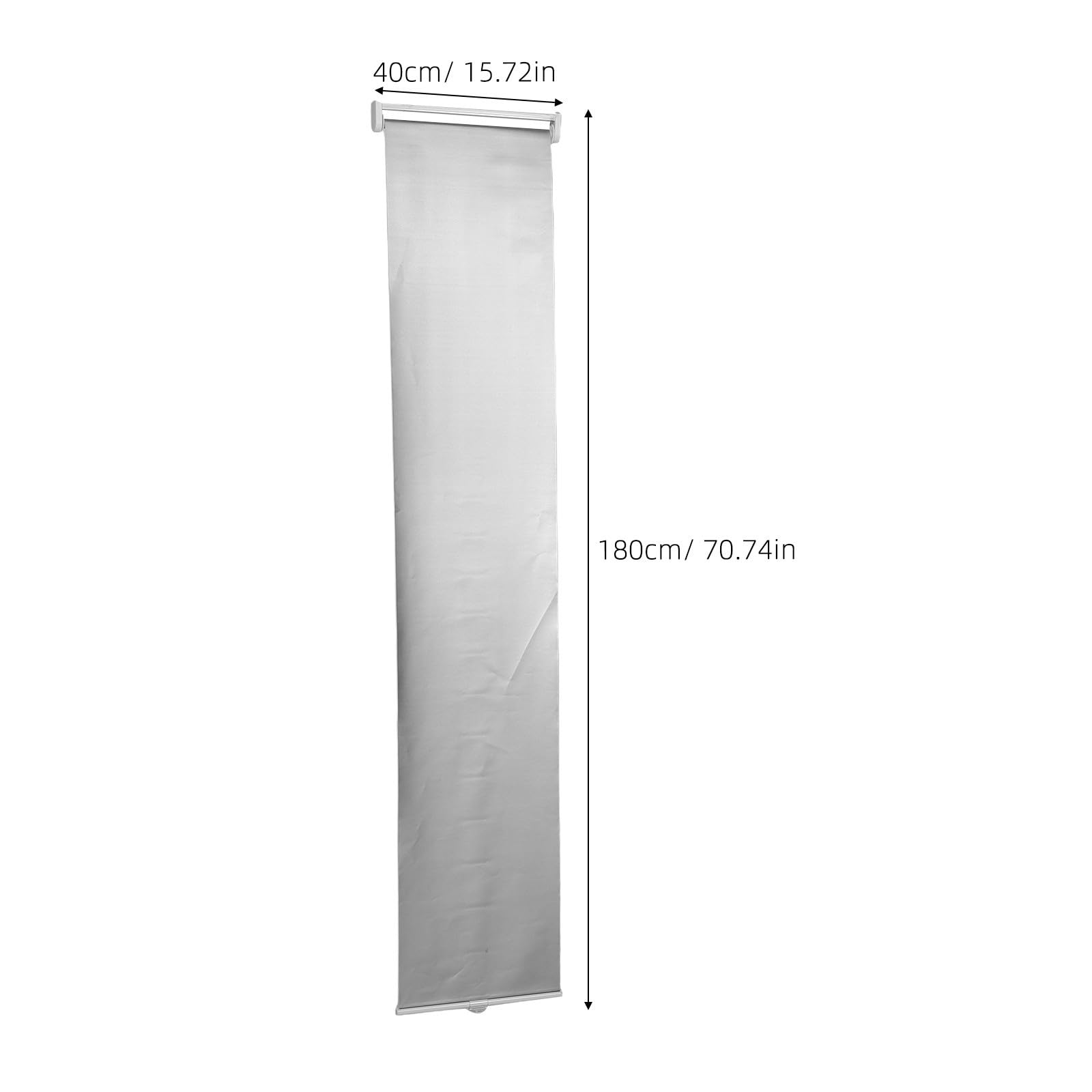 SHINEOFI Tenda Rullo in Poliestere Rivestimento Termico ad Alta Isolazione e Risparmio Energetico, Oscurante senza Corda per Finestre e Portici, Design Moderno e Versatile