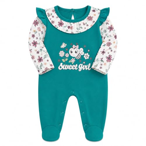Image of EIO 100% Cotton Rompers Sleepsuits Jumpsuit Night Suits for Infants Newborn Baby Boys & Girls