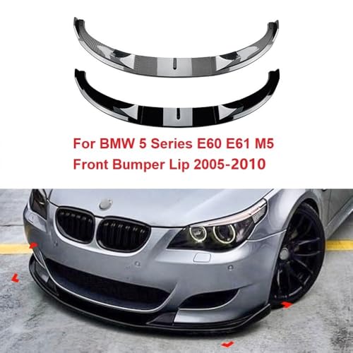 Diffuseur de becquet avant BMW E60 E61 M5 2005-2010 carbone - 2