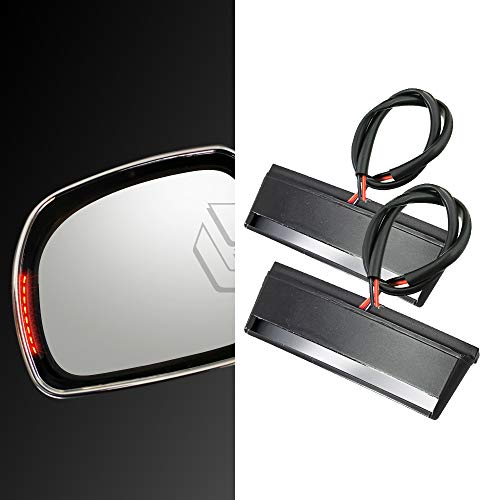 Motorcycle Turn Signal LED Side Mirror Lights Case for Honda GOLDWING GL1800 2001-2017