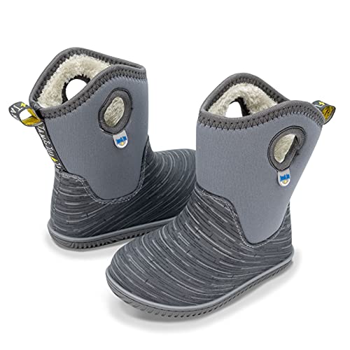 Jan & Jul Kids Winter Boots Waterproof And Sherpa Lined (Grey Birch, Size 8 Toddler) #TOP2