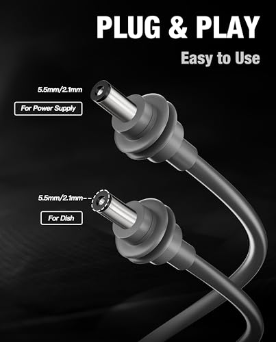 Cable de alimentación CC para Starlink Mini resistente a la intemperie 6
