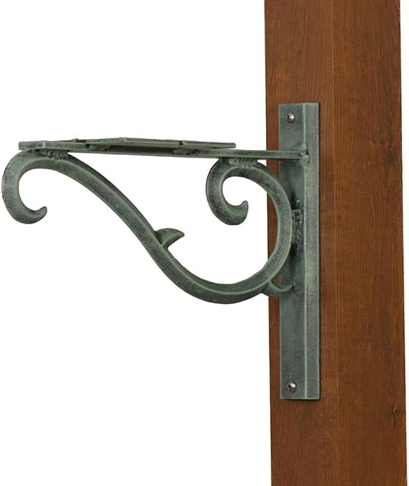 Special Lite Sorrento Mounting Bracket - Black Aluminum Mounting Bracket for Mailbox - PRO-SOR-FS-BLK