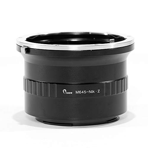 Pixco Lens Mount Adapter Ring for Mamiya 645 M645 Lens to Nikon Z Mount Camera Nikon Z6 Nikon Z7